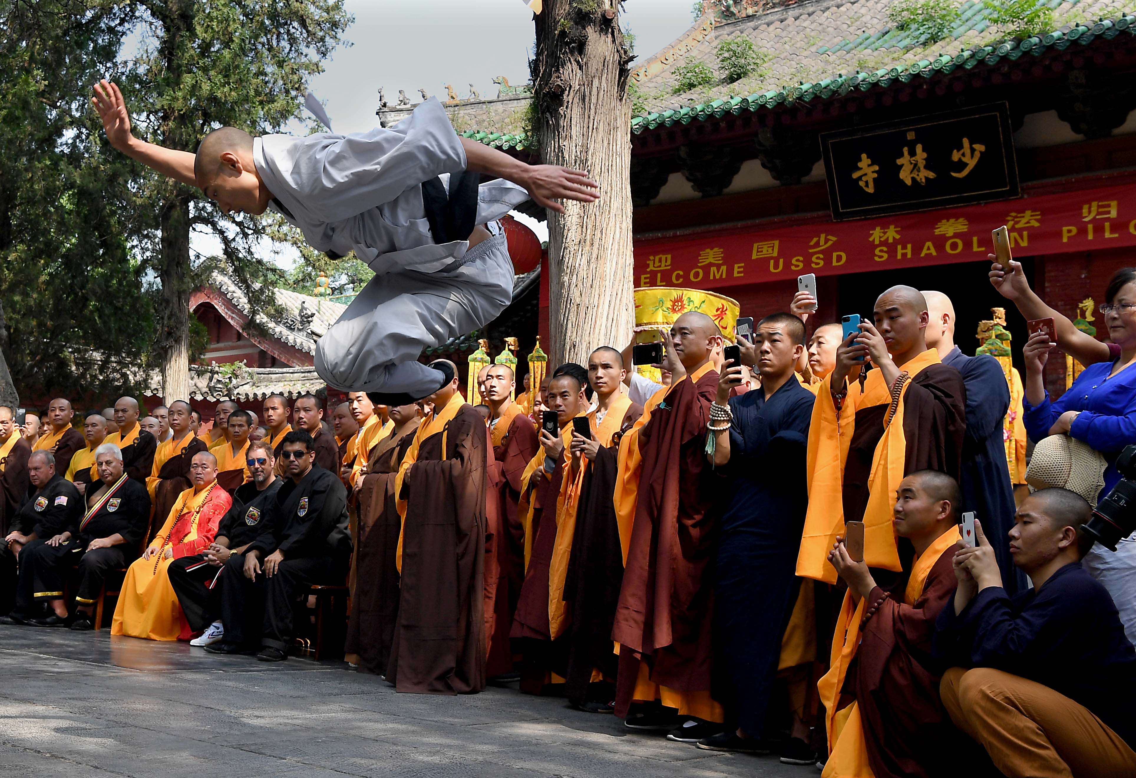 "少林洋弟子"归宗献艺(6)