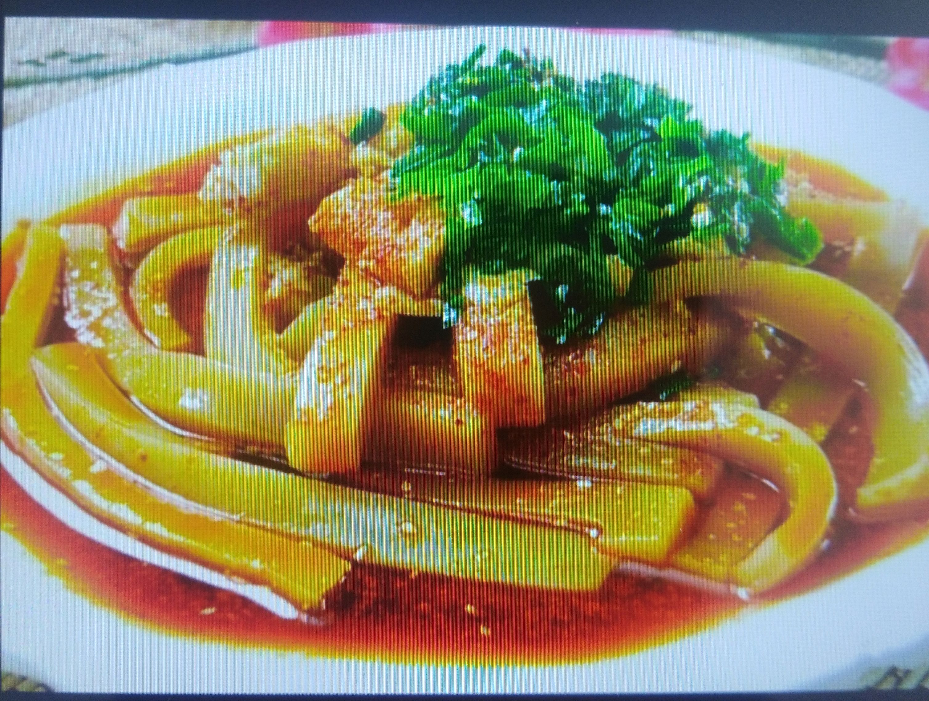 甘肃省风味小吃:酿皮.