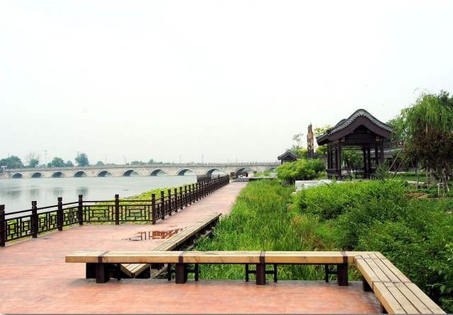 绿堤公园因永定河生态补水将暂时关闭