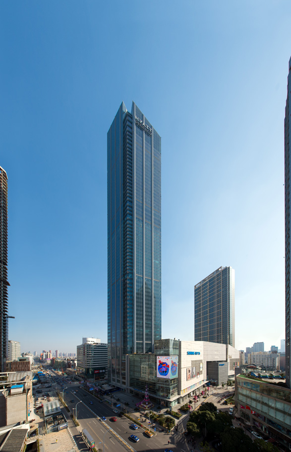 无锡苏宁凯悦酒店65层随拍三阳广场