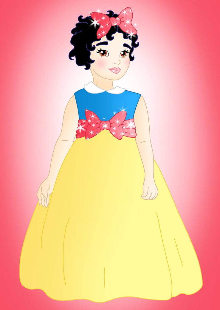 你见过她们小时候的样子吗?迪士尼公主回到童年变成了小孩子!