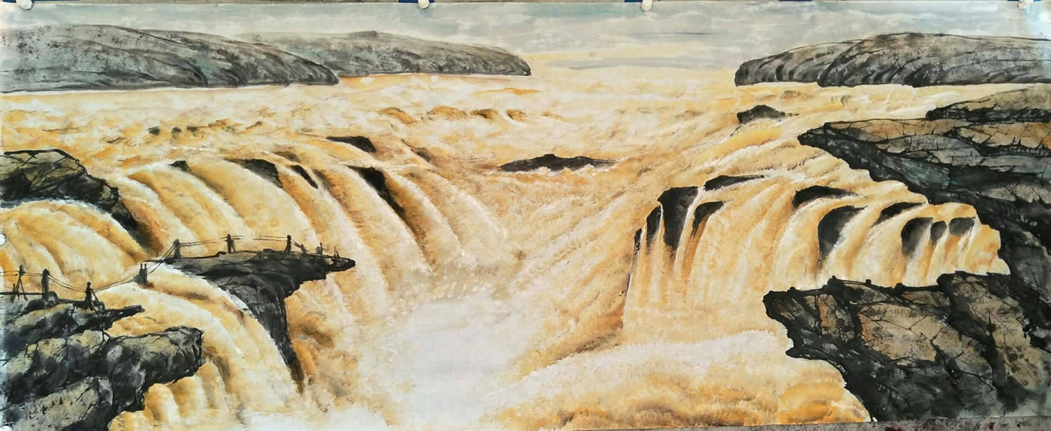 当代著名画家柳水平国画作品欣赏