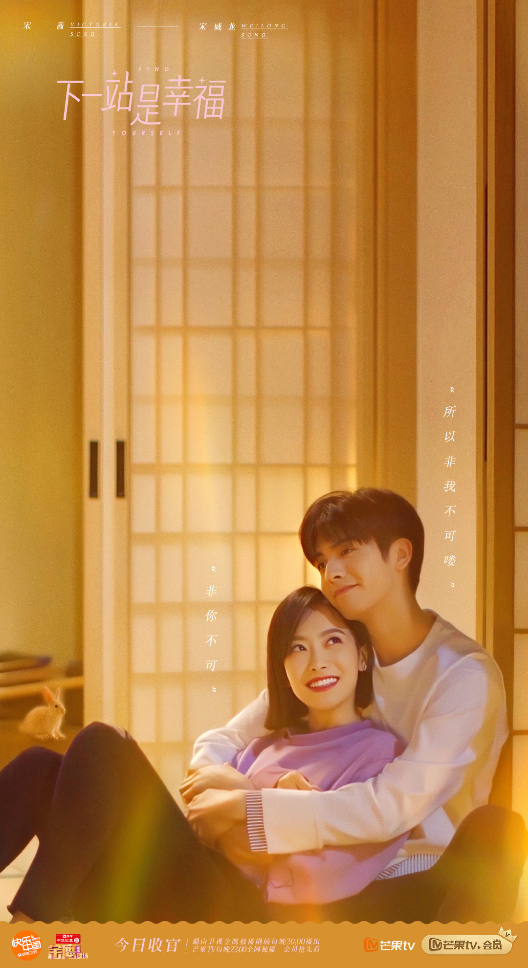 《下一站是幸福》收官海报疑似抄袭