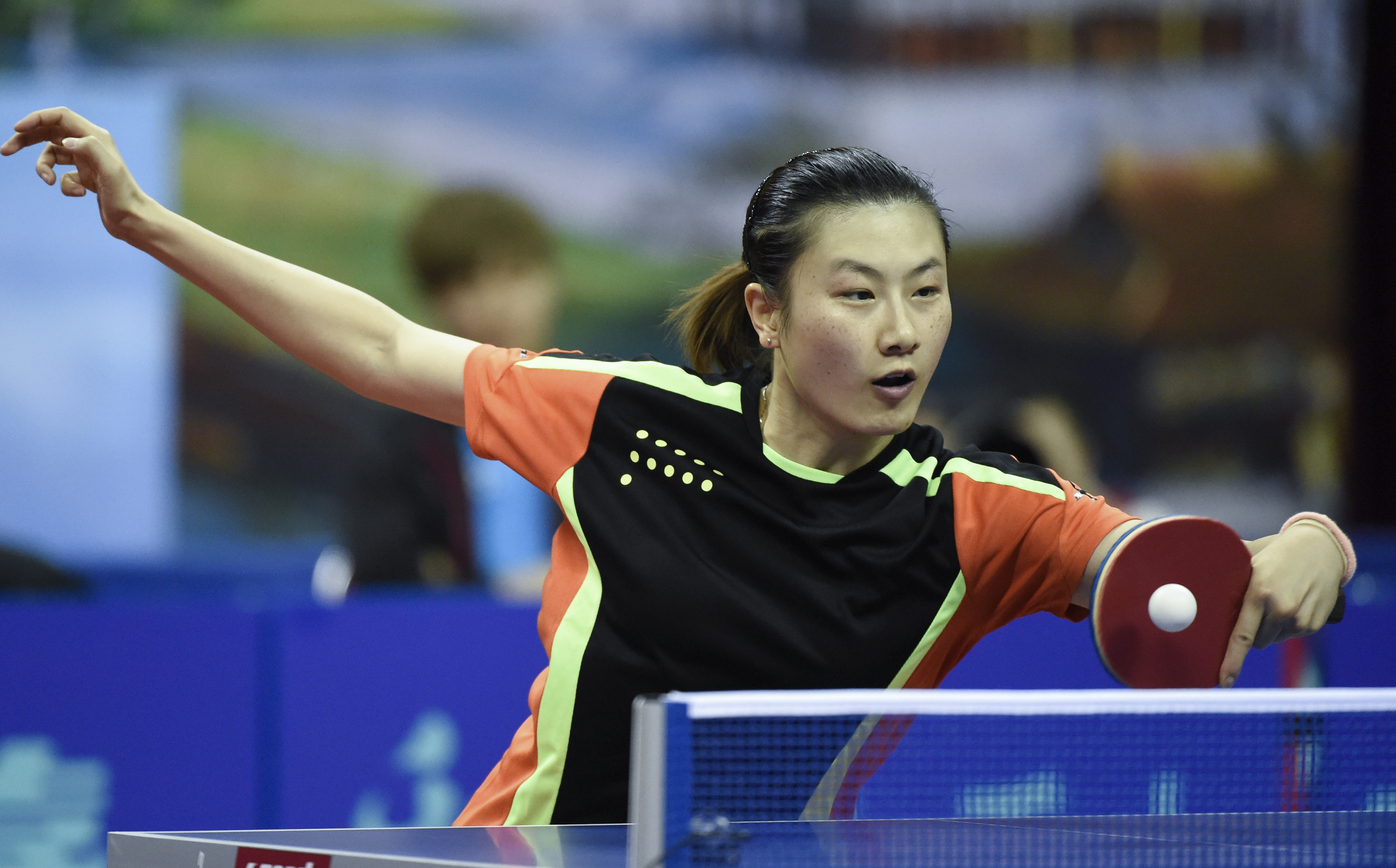 乒乓球——全国锦标赛:王曼昱女单夺冠(4)