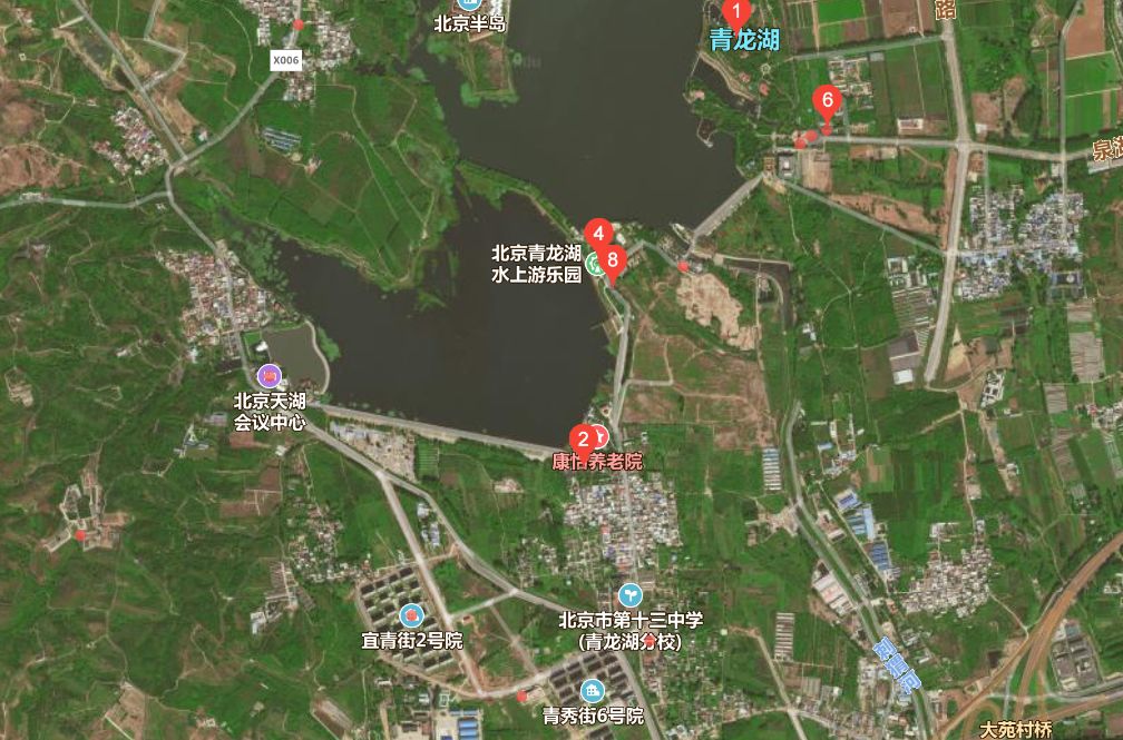 北京青龙湖规划西石府图片