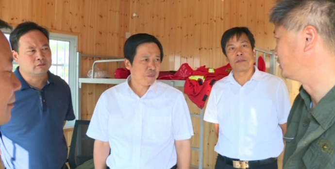 马艳舟检查督导森林防火工作