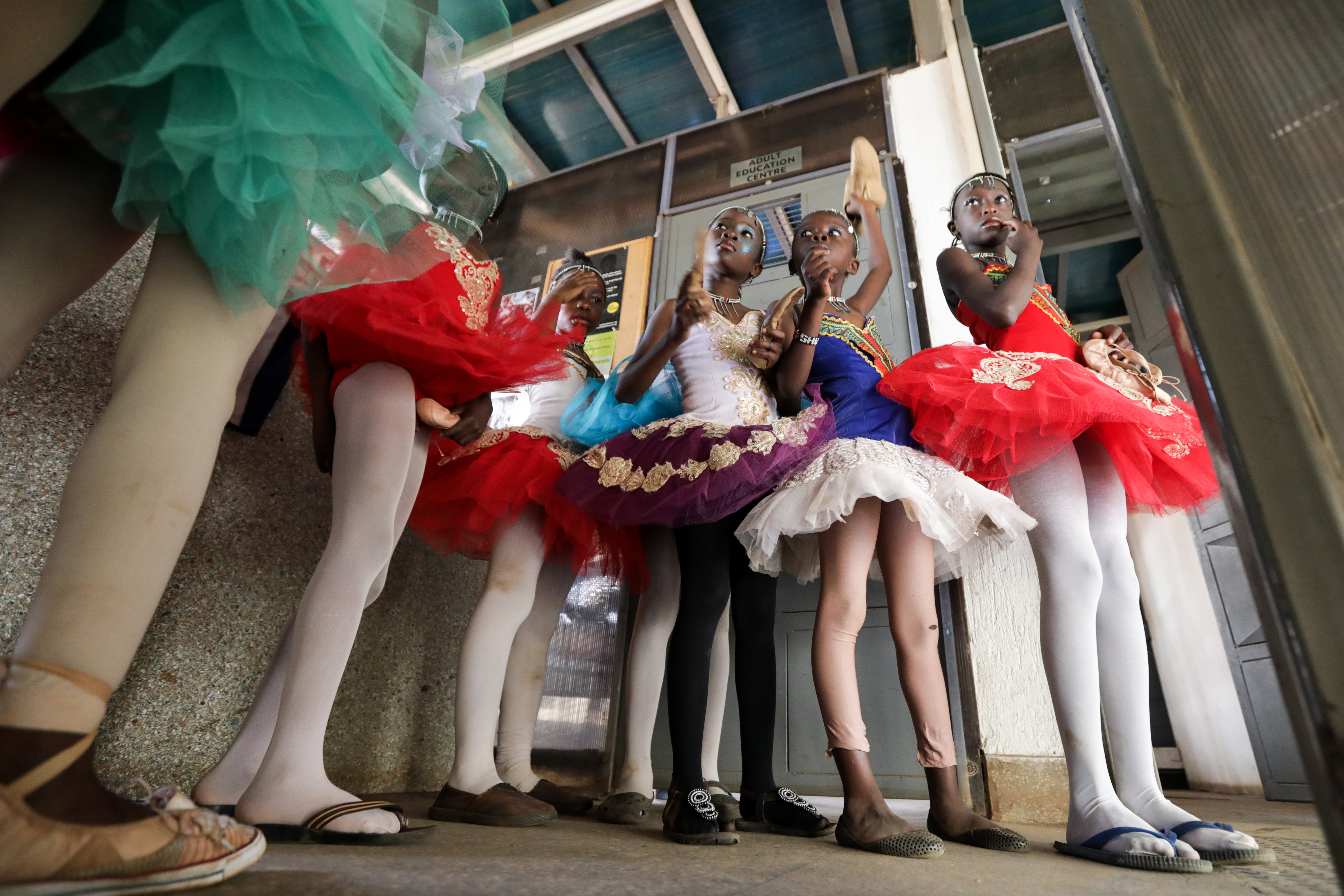 贫民窟的街头芭蕾舞