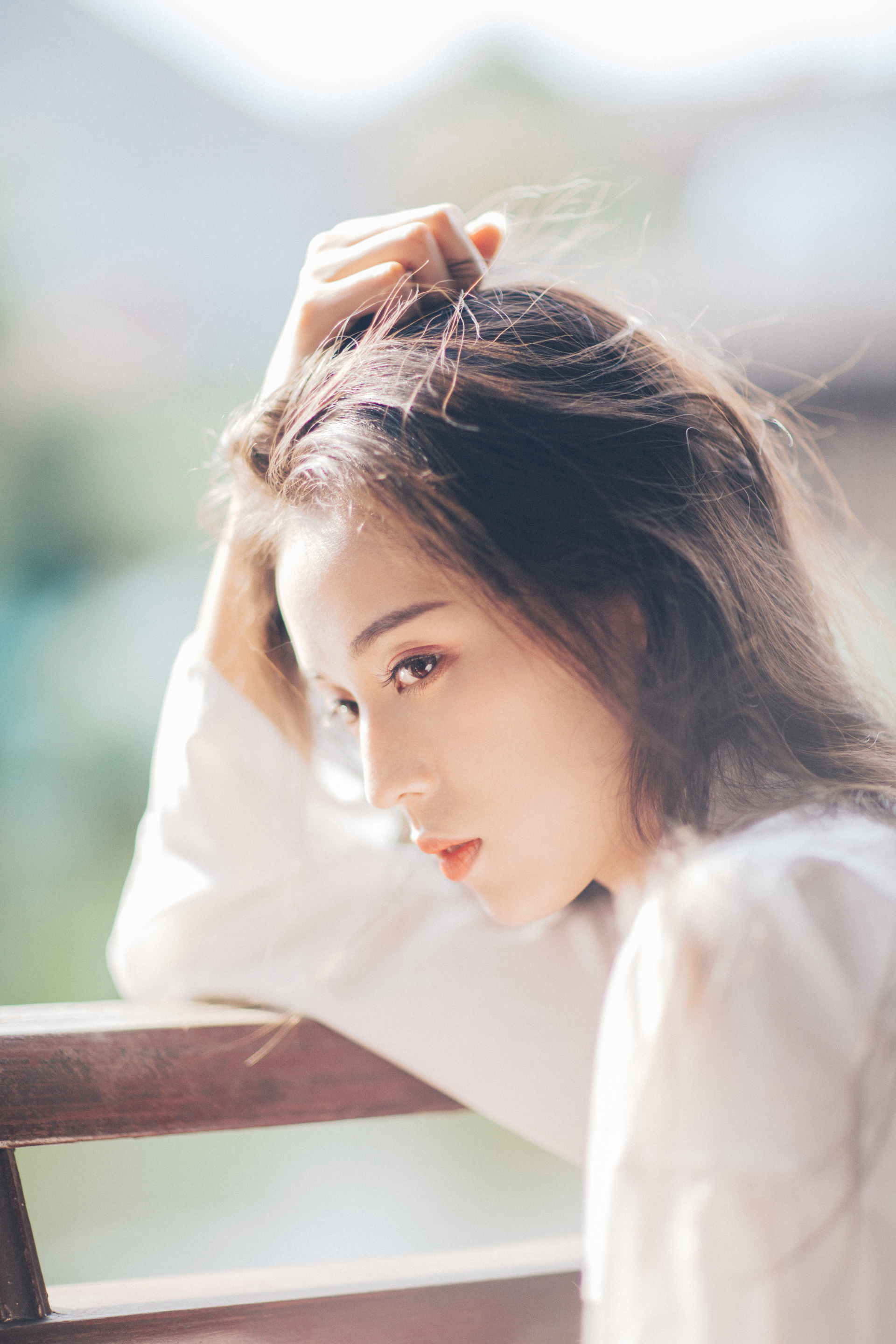 人像摄影 女人的美只需一个眼神确定