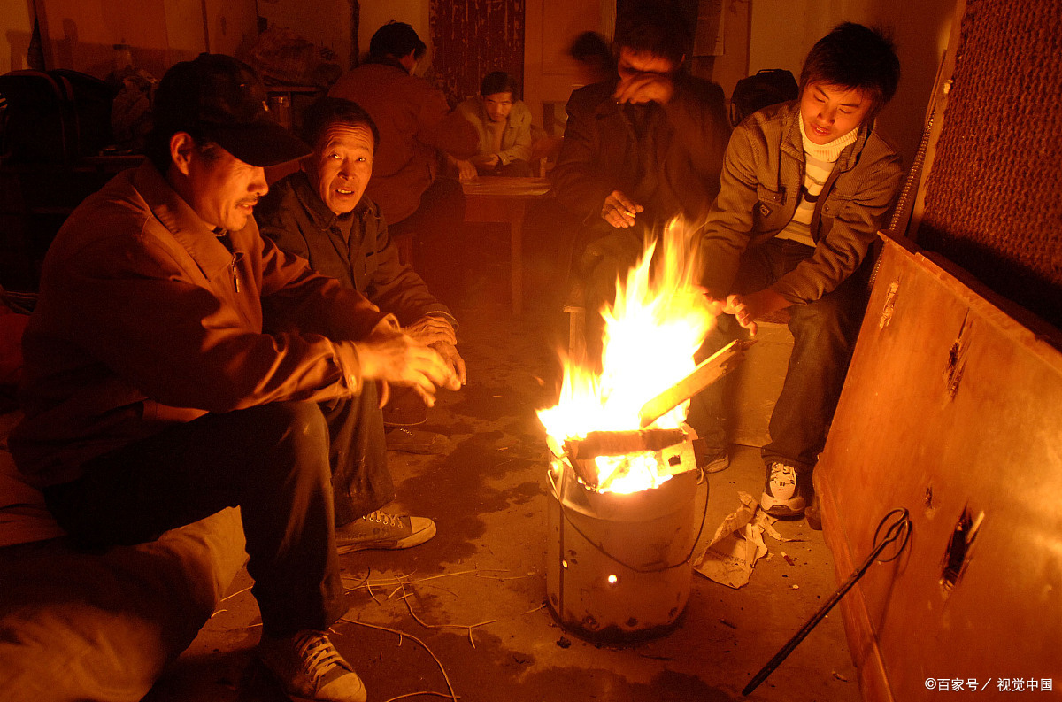 一堆火,温暖整个冬天