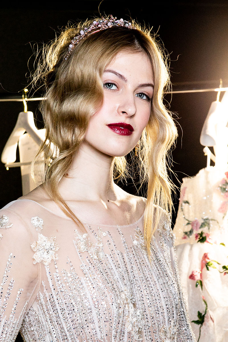 2019意大利米兰国际婚纱周:amelia casablanca 后台花絮