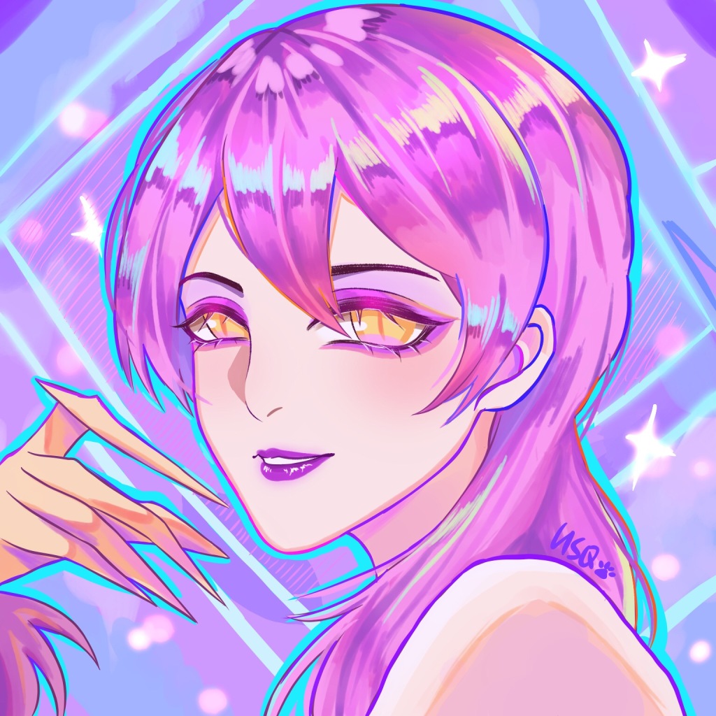 k/da女团是英雄联盟出的一款系列皮肤原画,大受欢迎,很多人英雄联盟