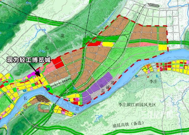 宜宾临港这片区域,规划图新鲜出炉