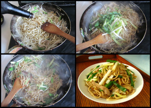 面条这样吃,有菜有肉有主食全家都爱吃,每次炒一大锅三两下吃光