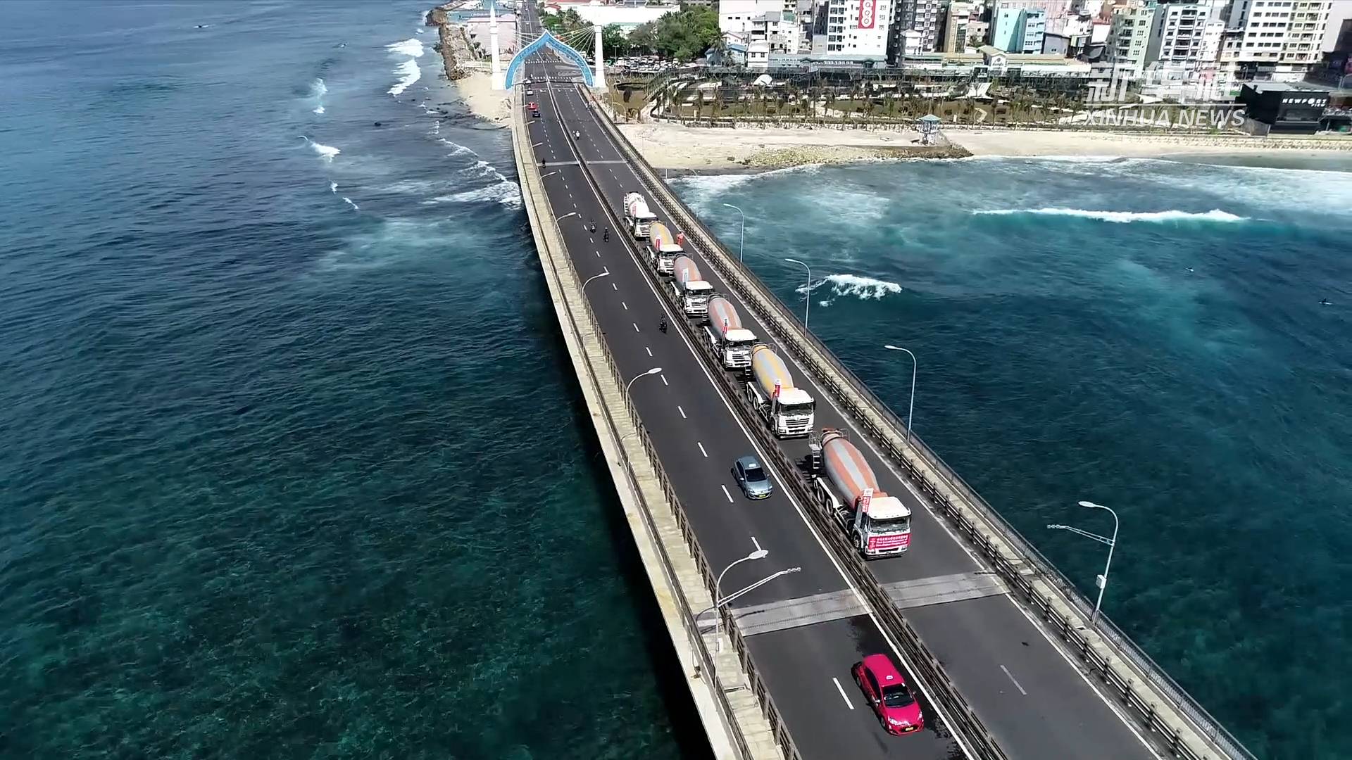 中马友谊大桥通车周年首次"体检"