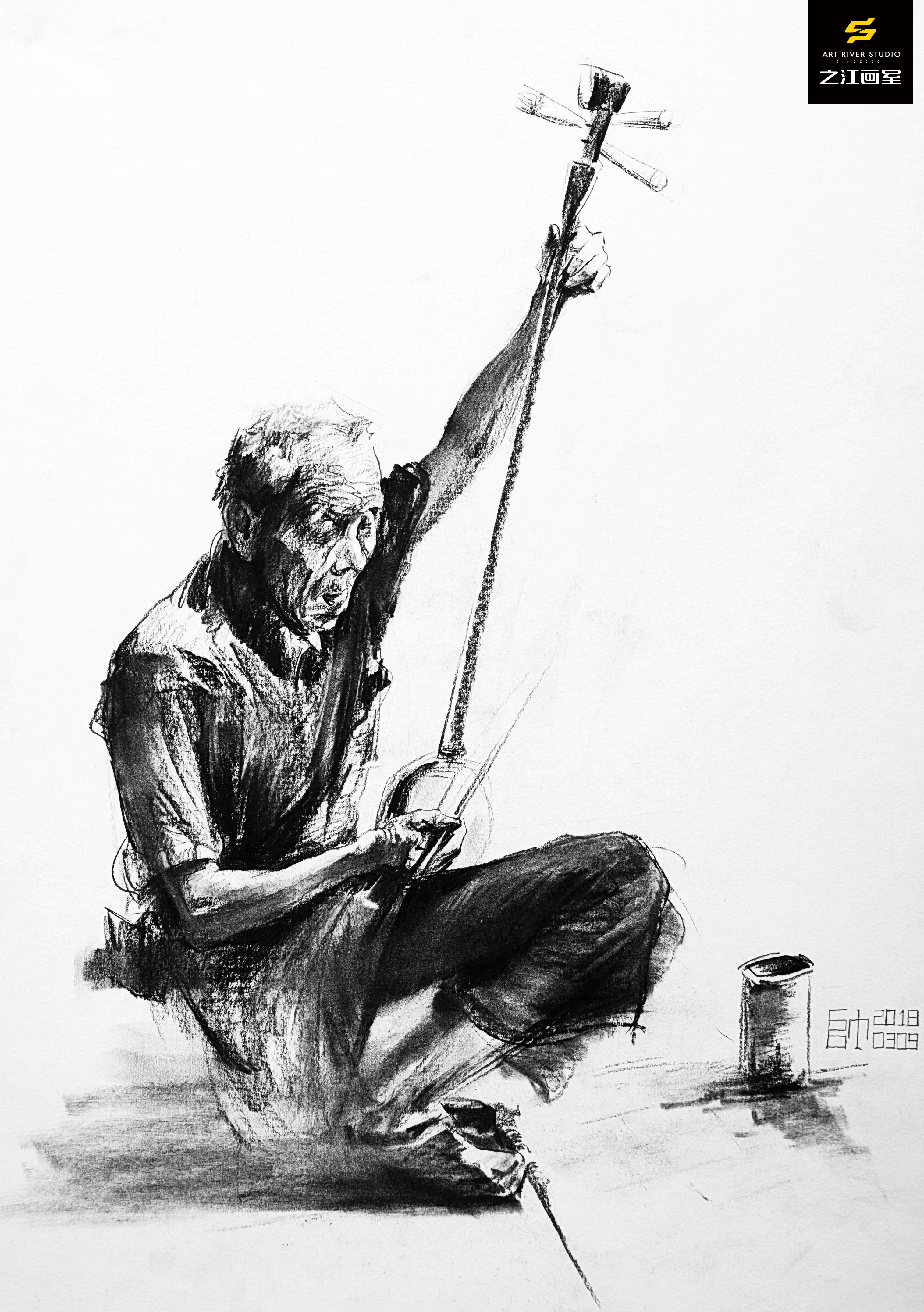 杭州画室—王帅速写