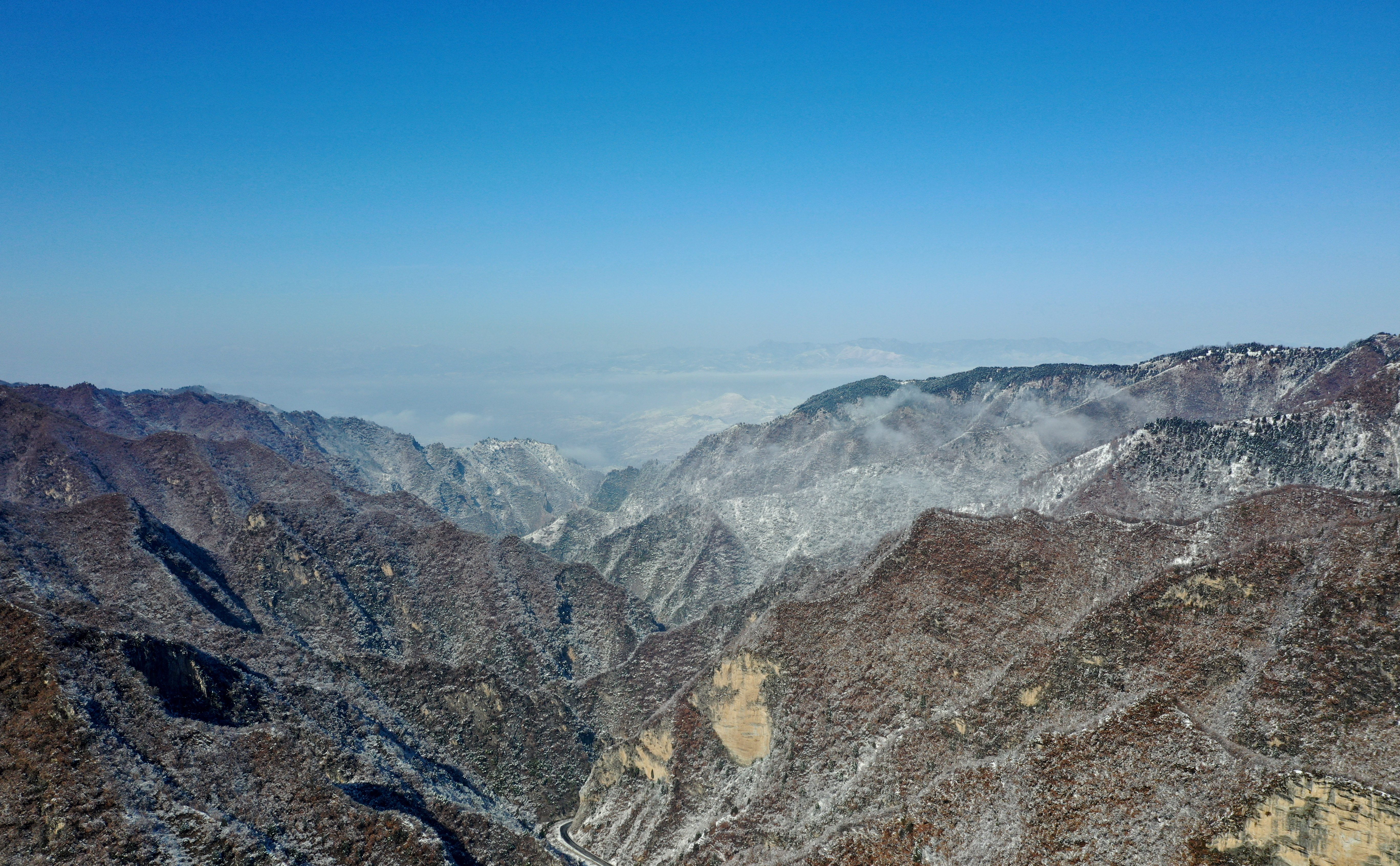雪后豫西 风景如画