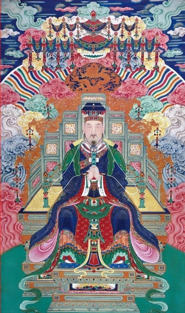 腊月廿五玉皇大帝巡天之辰,玉帝统领千真万圣下降人间,见者增福