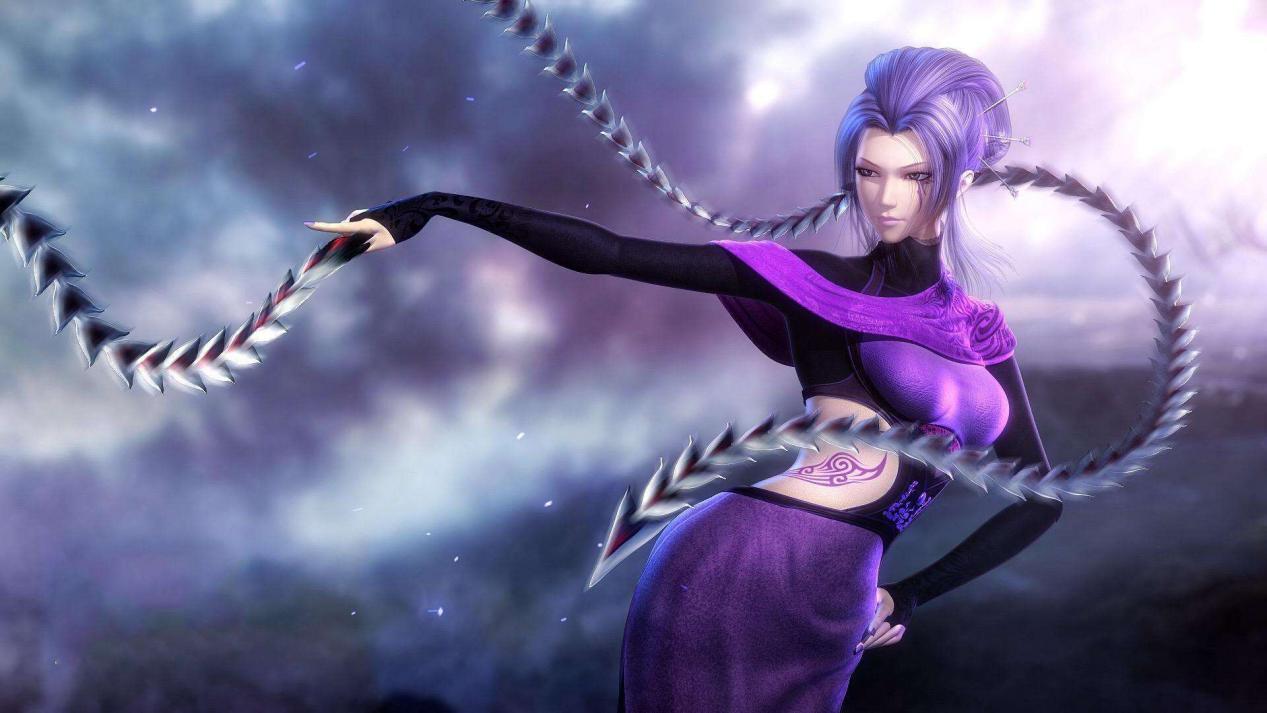 花里胡哨二次元之紫色:说说国漫里的紫发妹子,你最想娶哪一个?