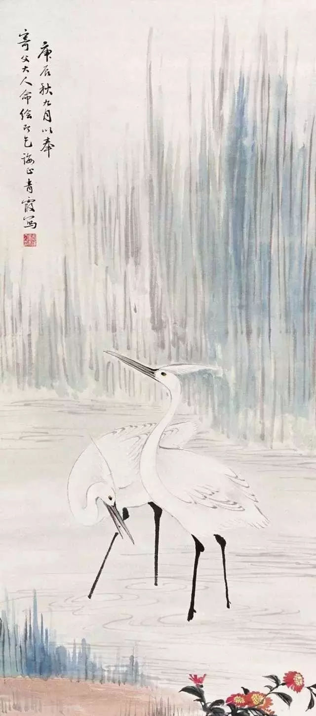 画家刘海粟图片