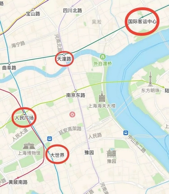 想坐地鐵去豫園,外灘?上海地鐵建議去這幾個站點乘車