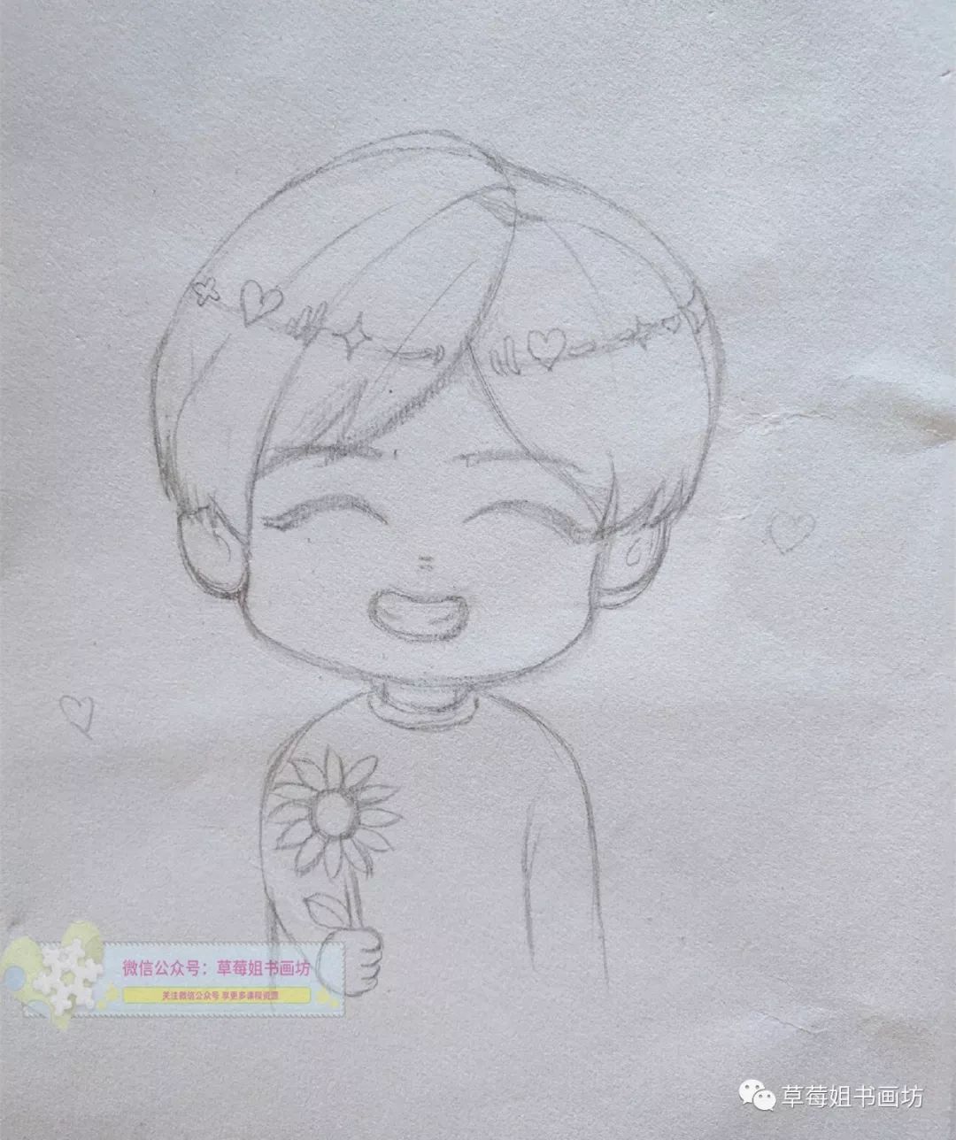 教程|动漫创意画《q版陈立农》