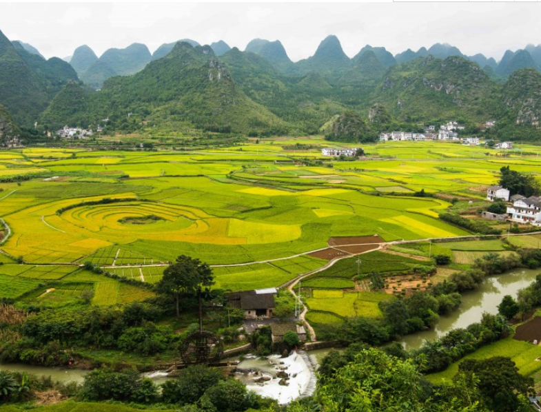 "天下奇观"中国西南喀斯特地貌,贵州万峰林风景!