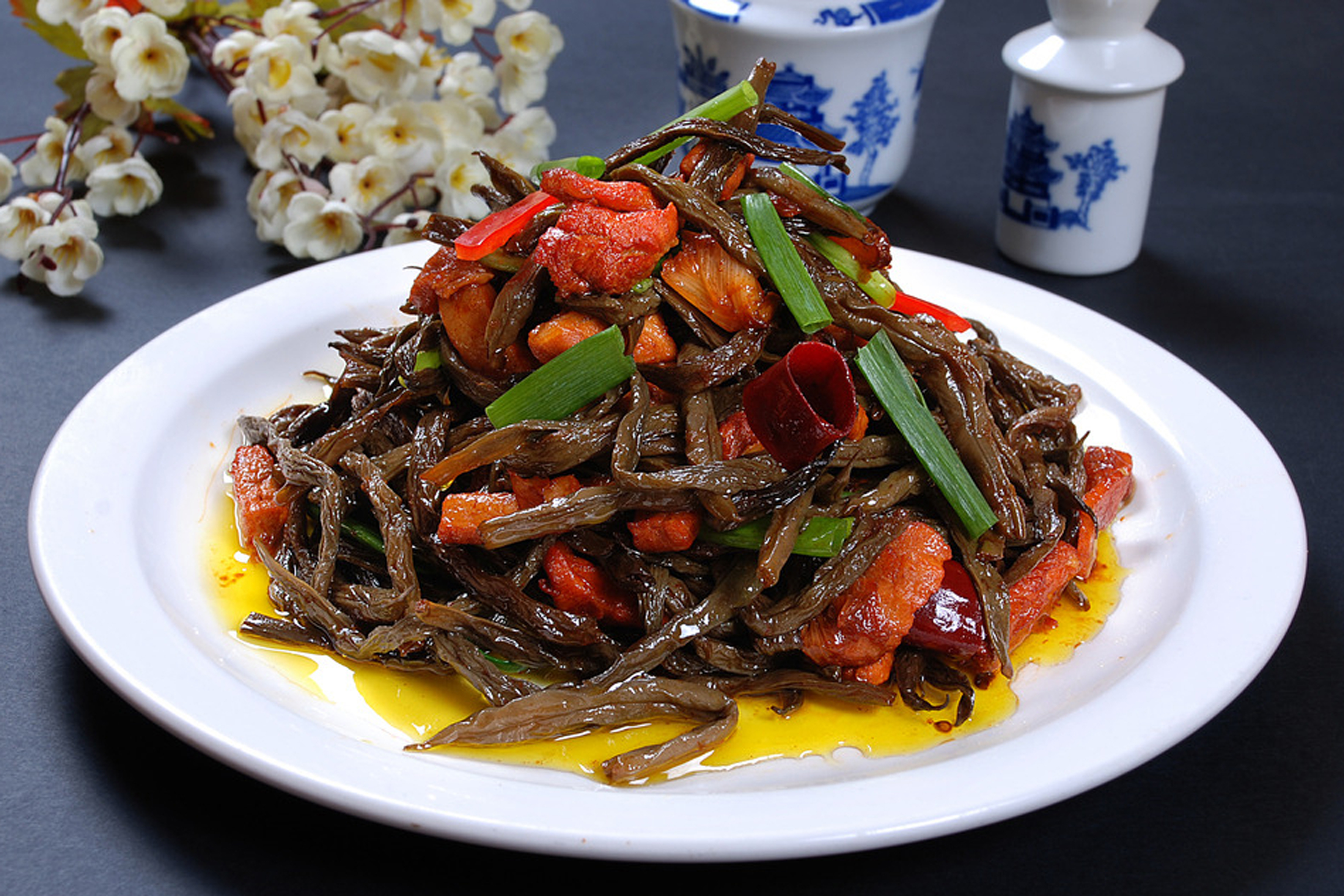 肉筋壓幹豆角 肉筋壓幹豆角,力挺這道美食