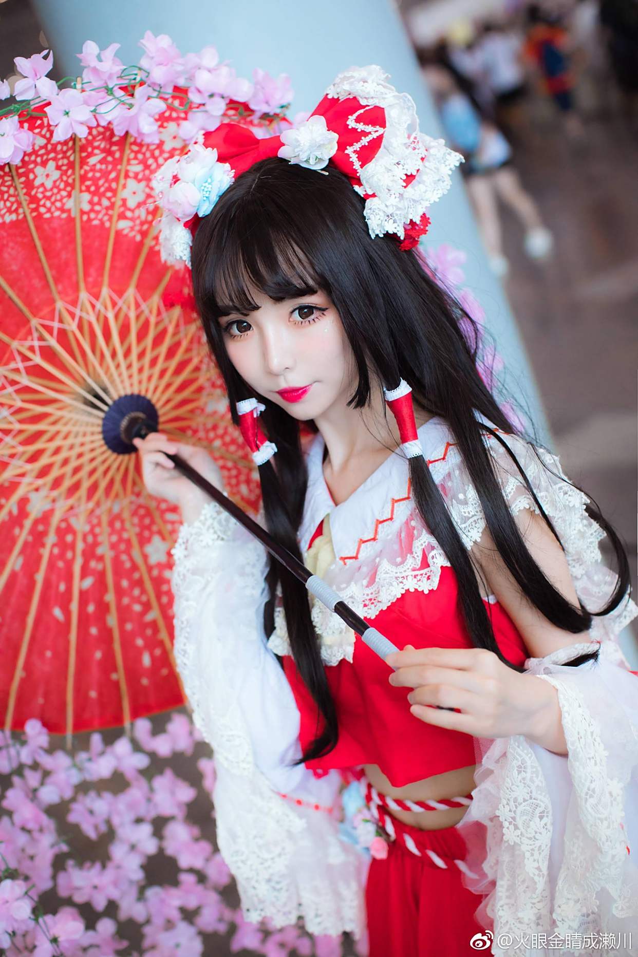 「东方project」博丽灵梦cos,太好看了吧