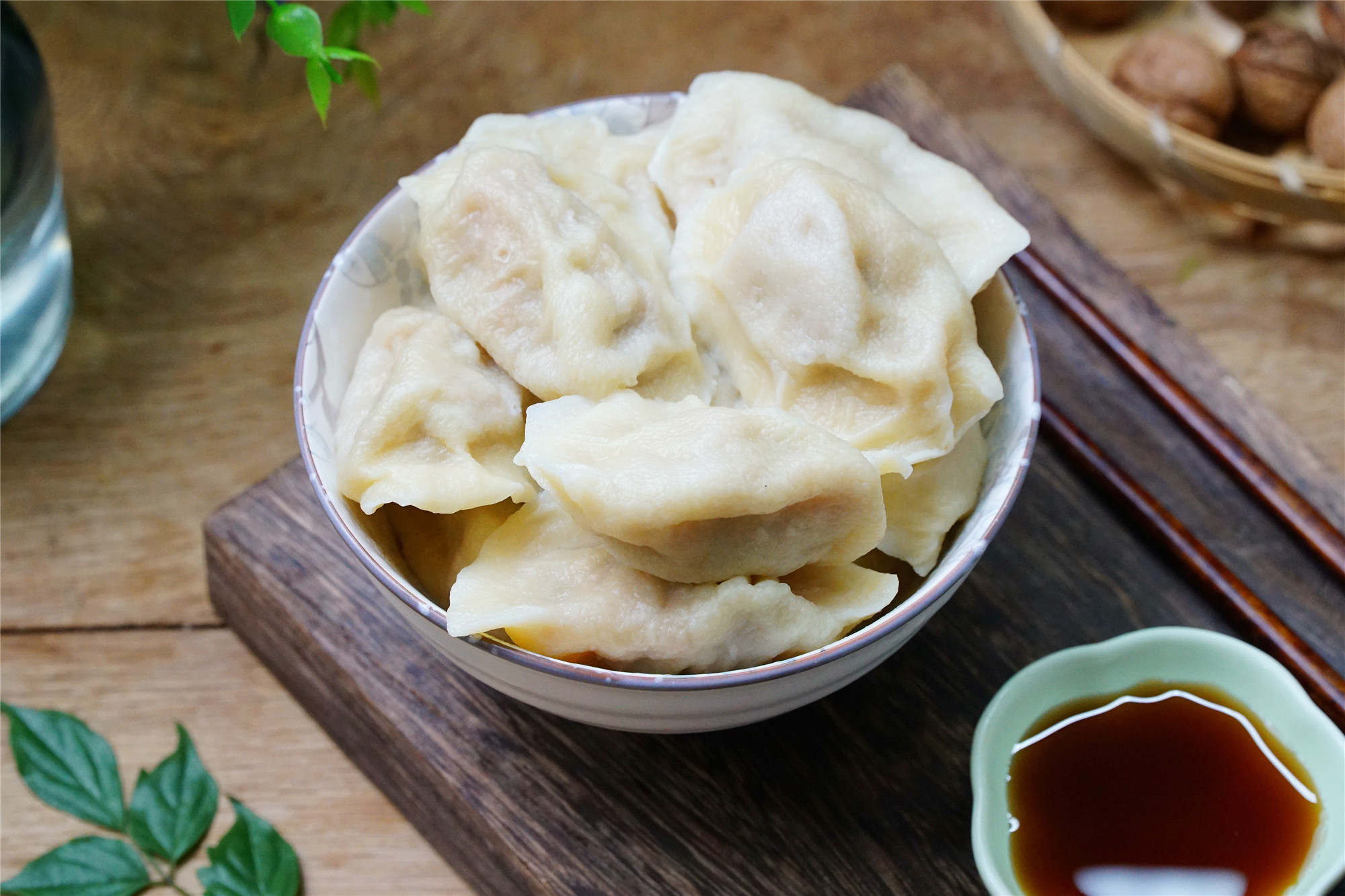 做白菜肉馅饺子有窍门,多加1碗白菜水,饱满多汁,清香扑鼻