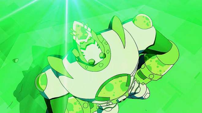 [图]Ben10：元能金刚制造了永恒的光源，这个地方，成了鬼影的禁区！