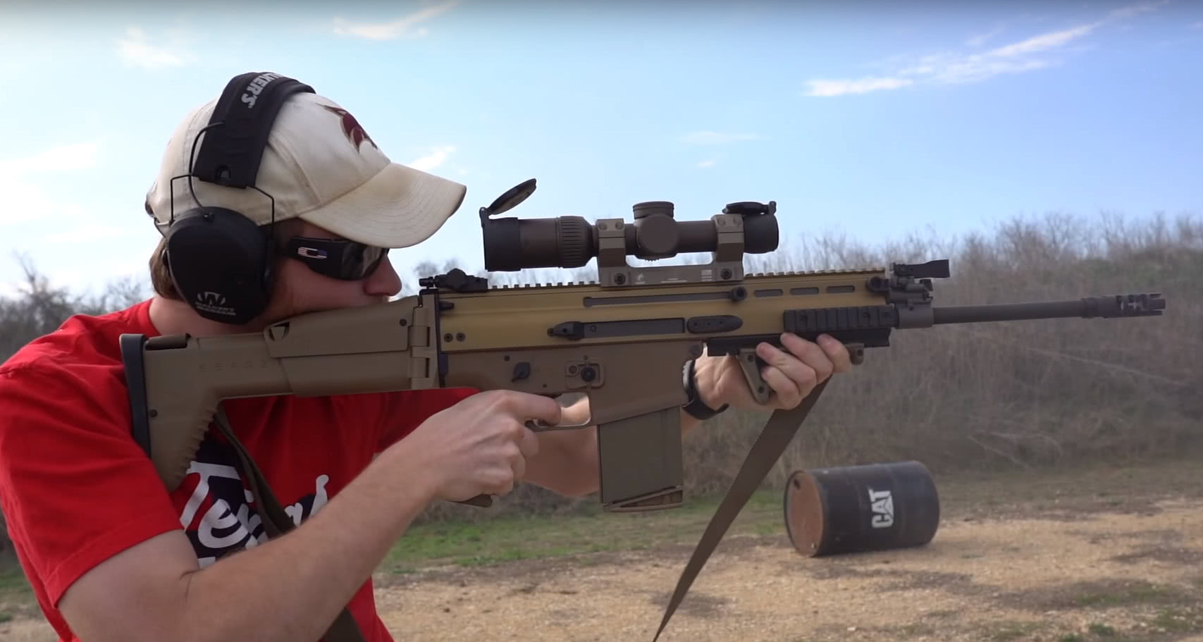 scarl这把枪在现实中怎么样?他的中文名字很响亮