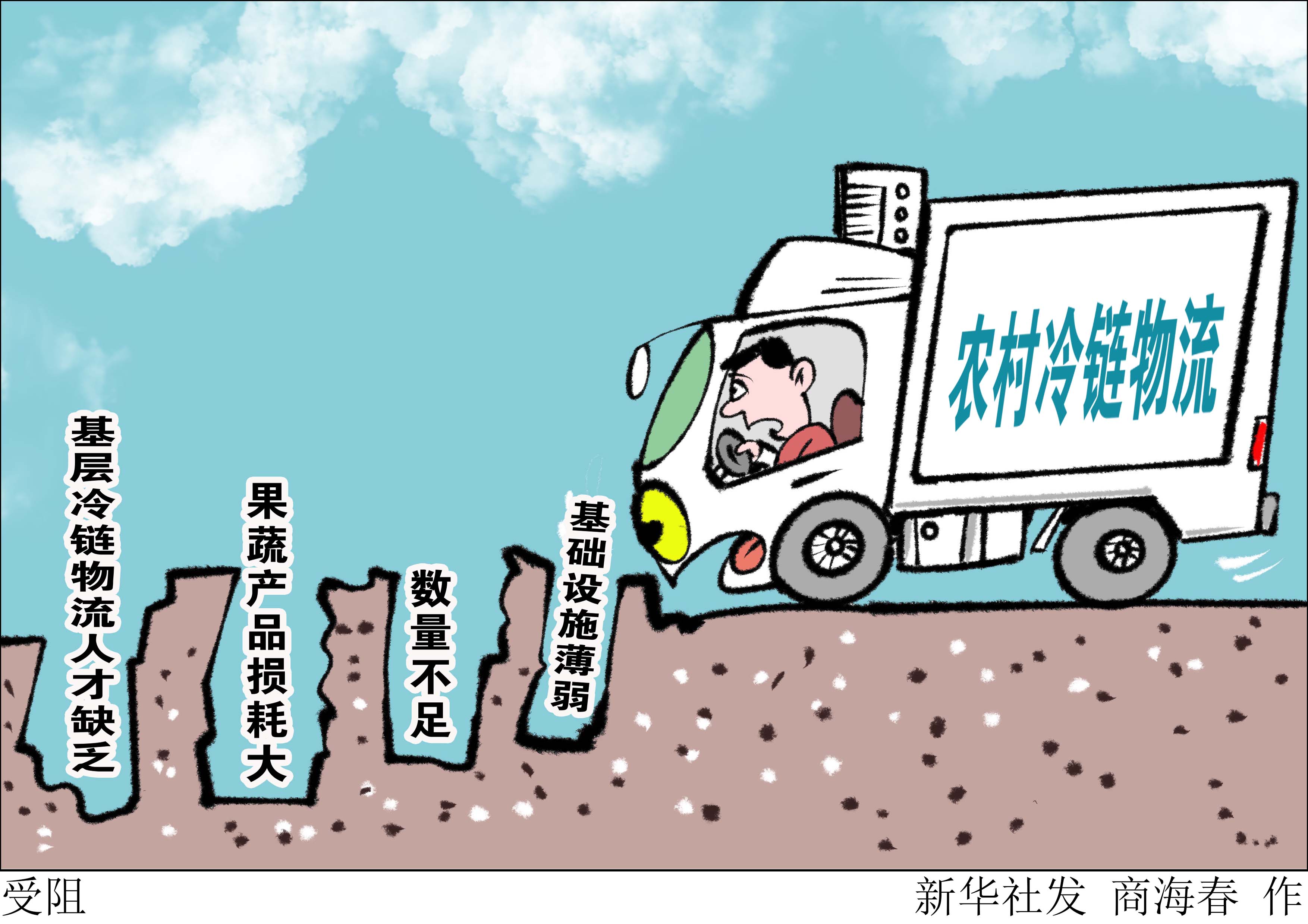 冷链物流疏通农产品"最先一公里"梗阻
