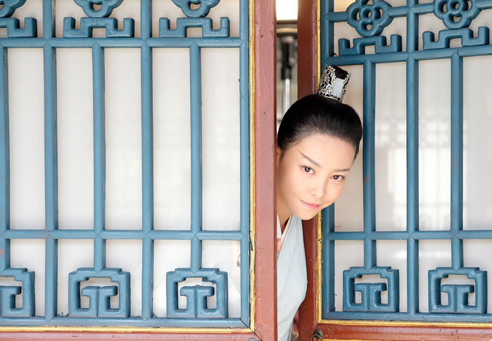 于文文创造101戚砚笛合作古装剧!这打破次元壁又很养眼的组合!