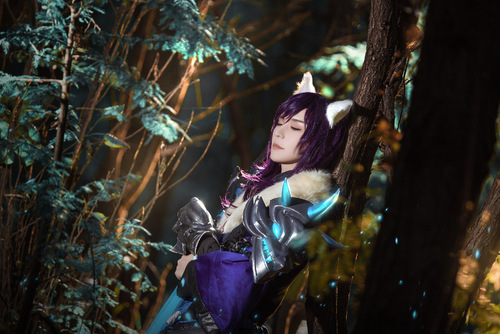 王者荣耀:李白千年之狐cos,这个小哥哥?小姐姐好像在哪里见过