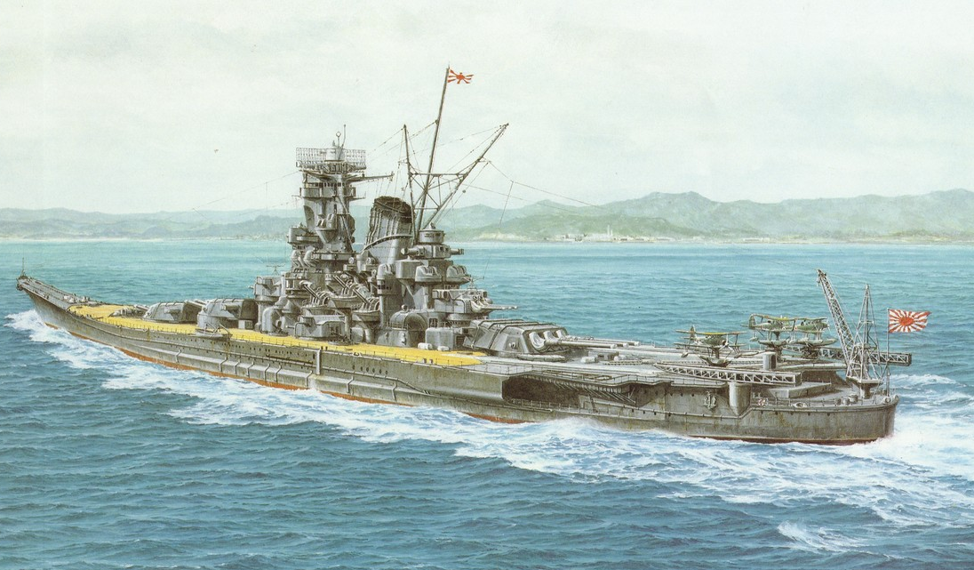 武藏号舰长有着日本海军炮神美誉,但依旧只能打酱油!
