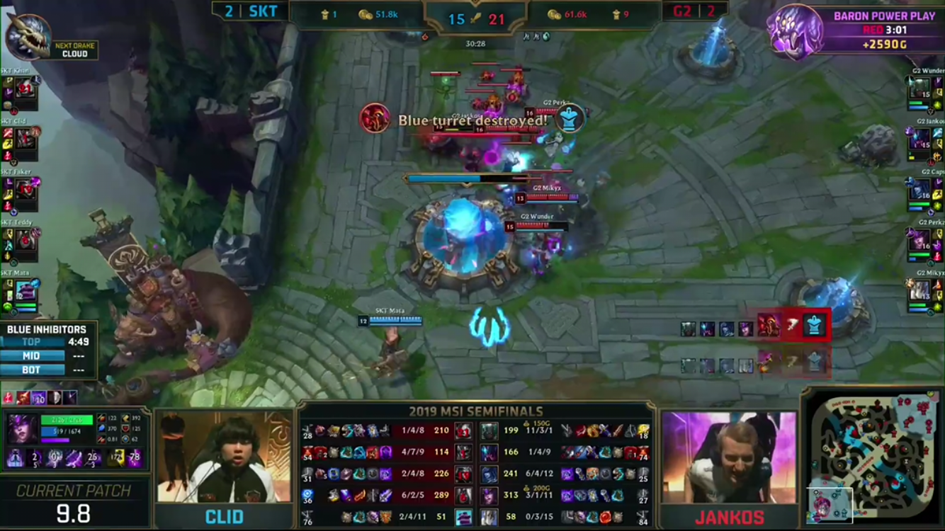 skt2:3g2官博告破 队员承认错误监督主动背锅 米勒说出faker心酸