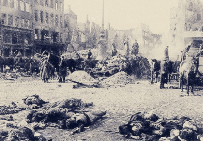 南京大屠:侵华日军烧杀掳掠下的中国南京,尸横遍野,罄竹难书!