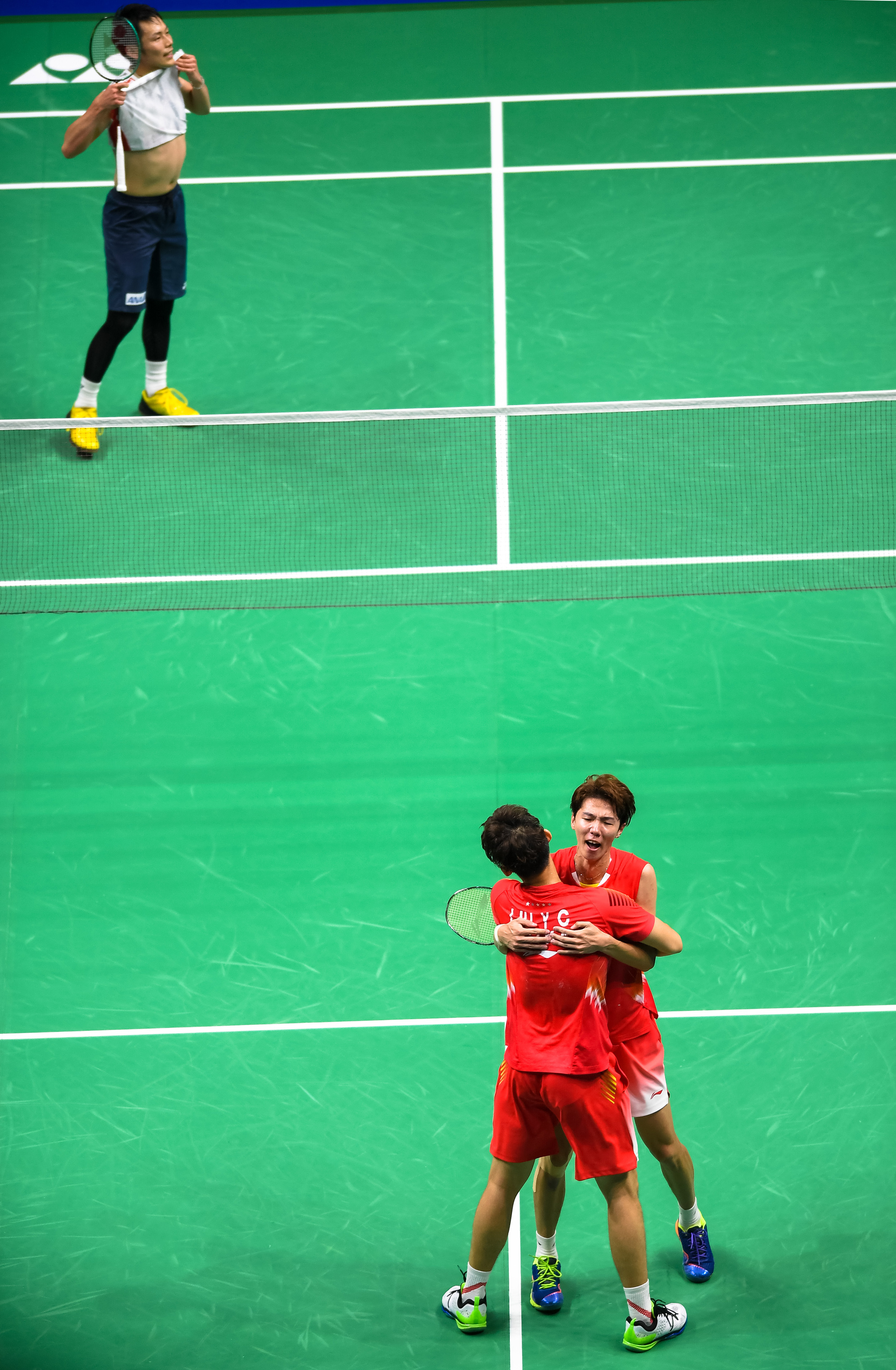 羽毛球——世锦赛:李俊慧/刘雨辰夺得男双冠军(14)