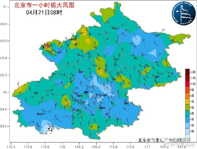 ：北风劲吹，北京今日9级阵风继续！下午最高气温仅15.7℃