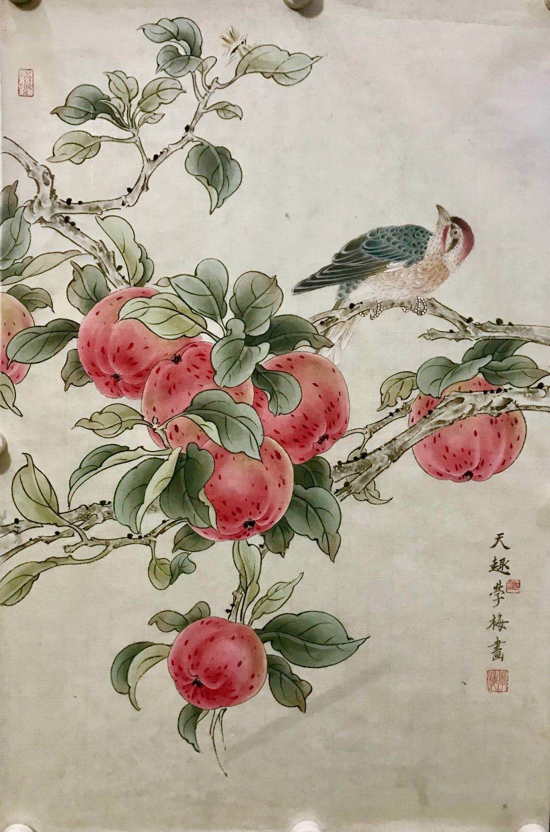 梅香清远—工笔画家邓学梅印象