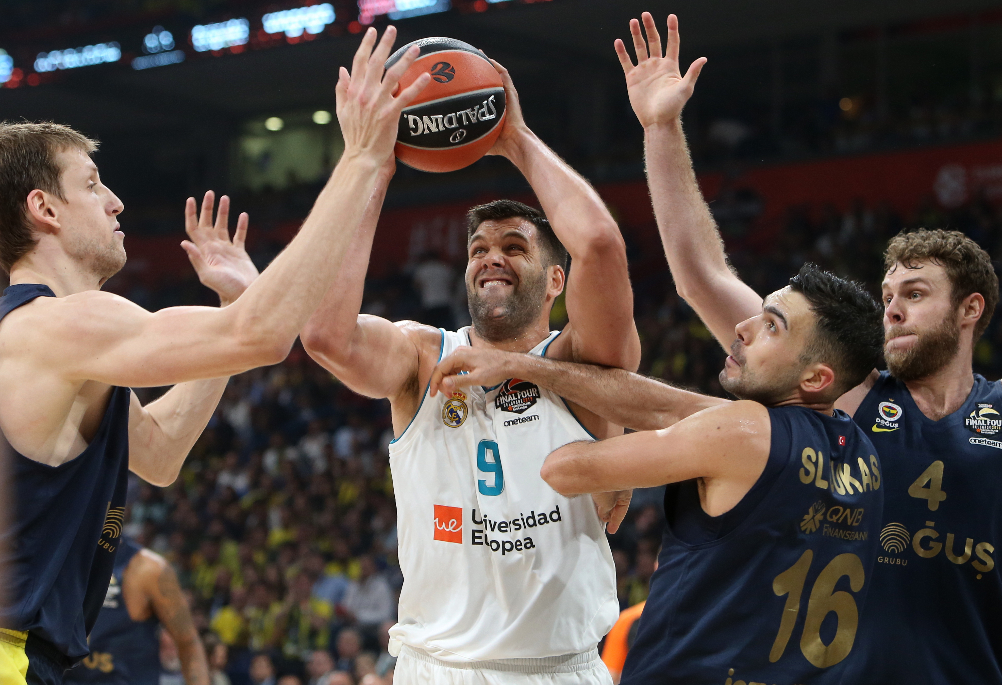 篮球——欧洲联赛:皇马夺冠(10)