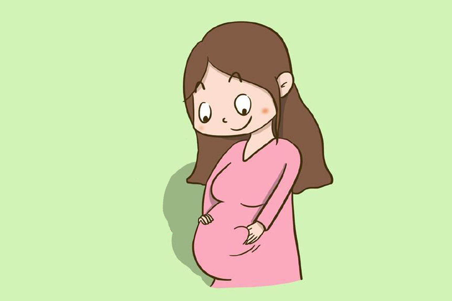 一张动图告诉你怀孕后,女性身体内脏被挤成了什么样