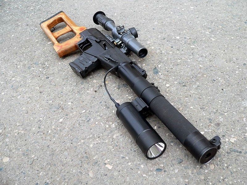 俄罗斯最著名的狙击步枪之一 vss狙击步枪