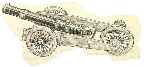 古代大炮的原理图片