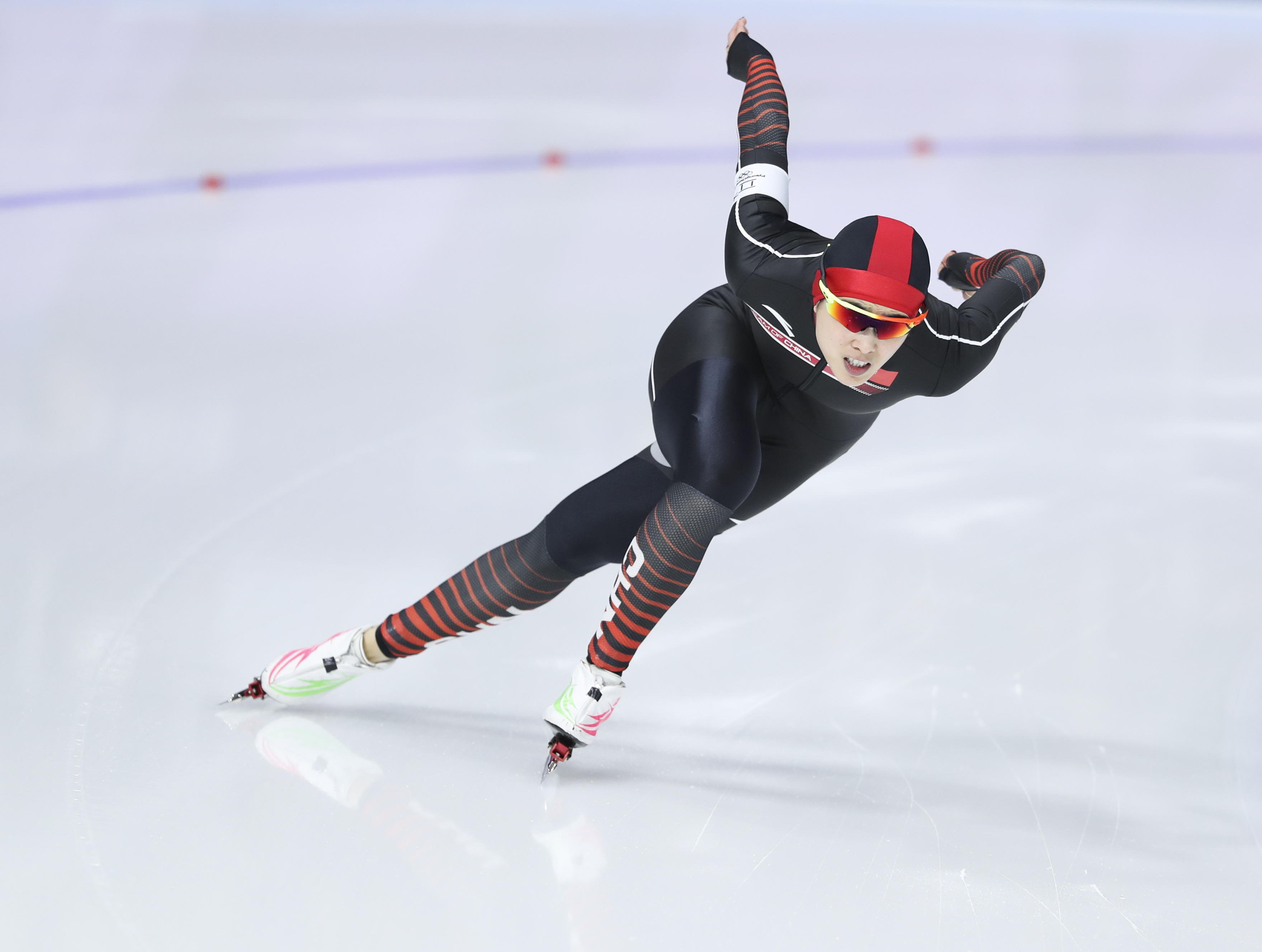 (冬奥会)(6)速度滑冰——女子500米赛况:于静获第9名