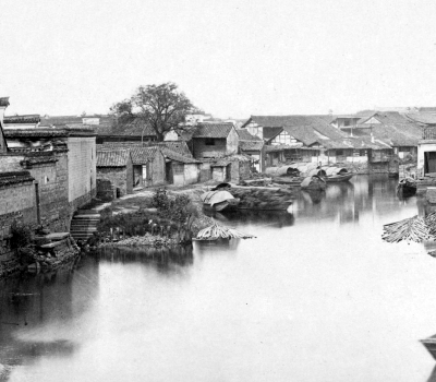 老照片:一百四十年前的江南水乡