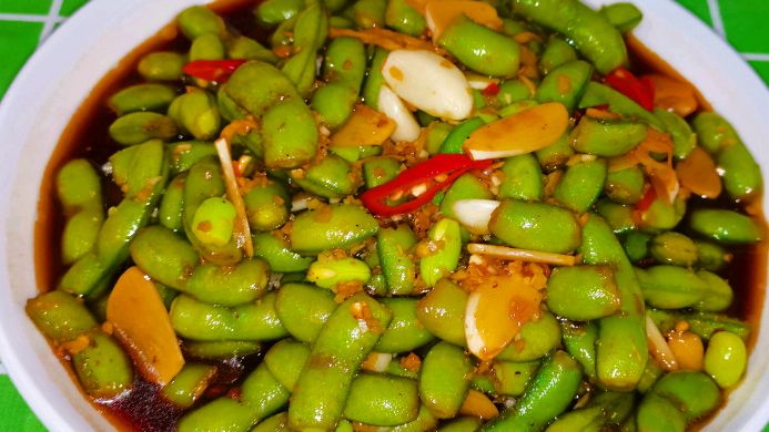 凉拌毛豆,夏天必吃的小凉菜