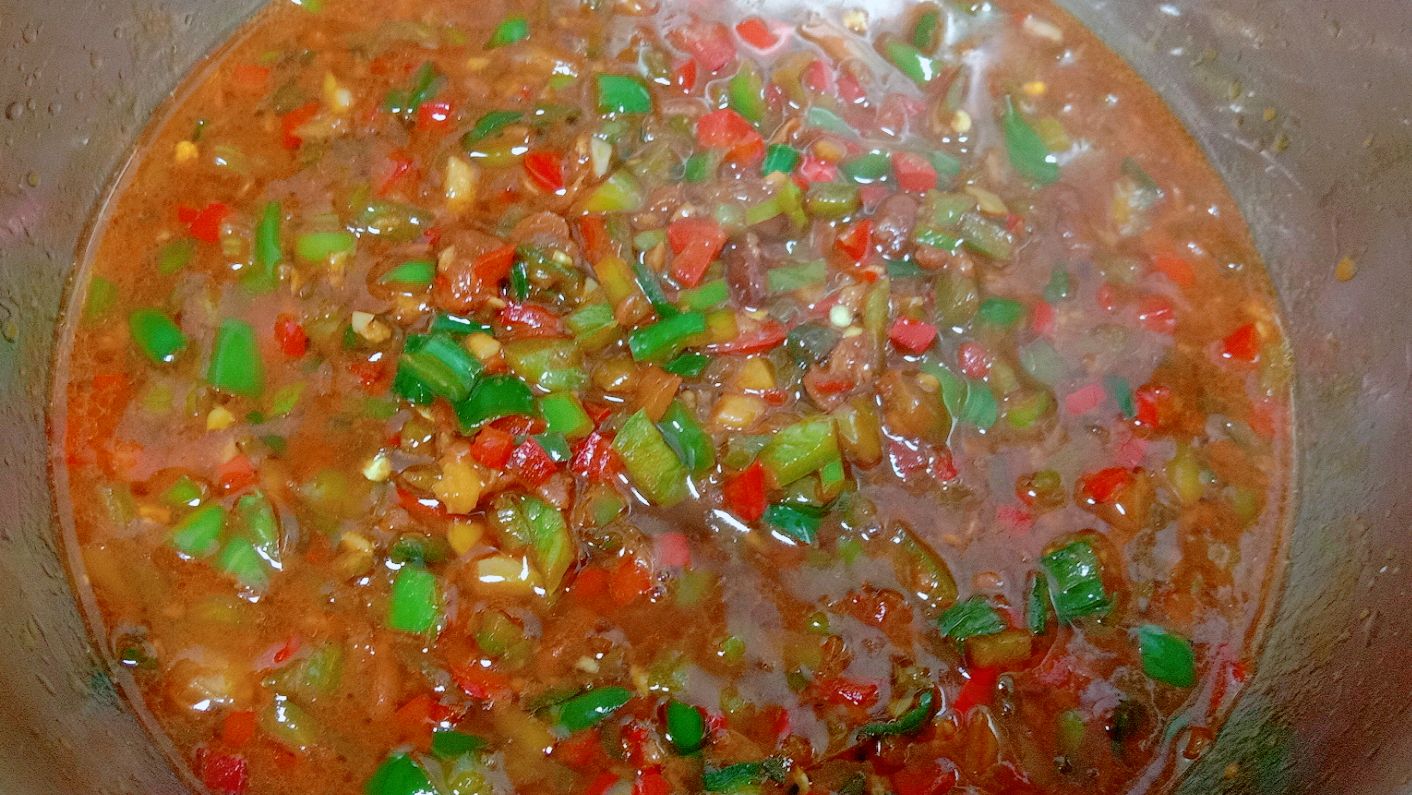 吃面吃馍超费饭的辣椒酱这样做,香辣开胃,真香