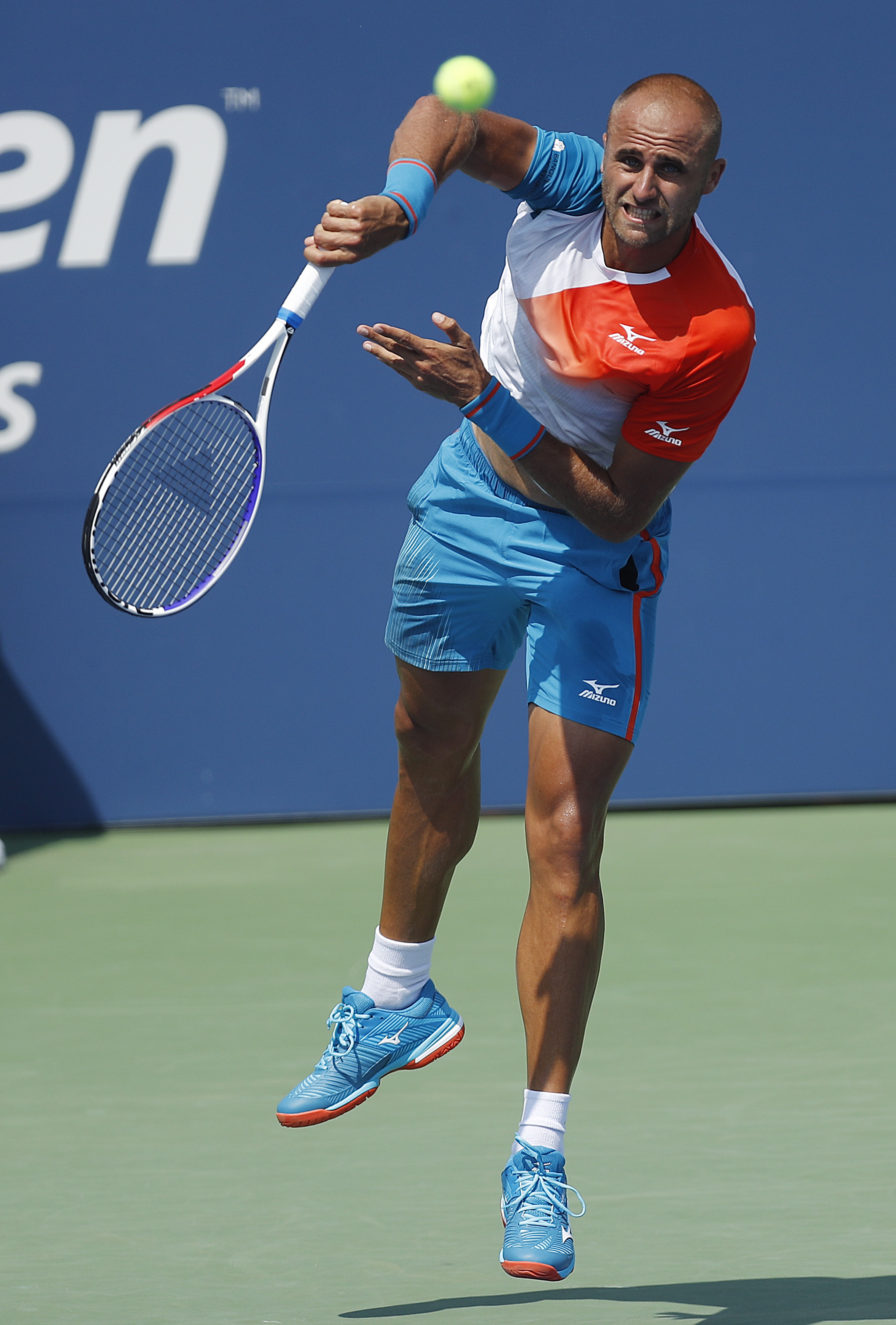 网球——美网:西里奇晋级(2)