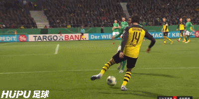 gif:雷纳杀入禁区兜射破门,多特蒙德再扳一球
